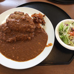 ドッグテイル - カツカレーサラダついています