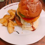 エーエス クラシックス ダイナー - チーズアバランチバーガー