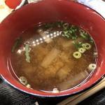 日本酒ダイニング　栄三郎 - ♪味噌汁…