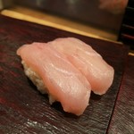 立ち寿司横丁 - びんちょう　二貫130円