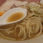 麺屋 貝原 - 麺アップ