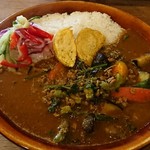 KARLY禅 - ラムキーマと野菜カレー