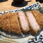 あんず  - 上州豚ロースかつ定食