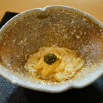 鮨松榮 - 雲丹キャビア素麺