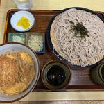 清水屋 - 【ミニかつ丼セット…1,000円】2019/8