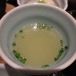 博多華味鳥 - 水炊きのスープ