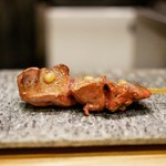 六本木 きわみ鶏 - ☆肝炙り焼き(*^^)v☆