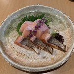 住茂登 - 天然ビワマスの　お刺身