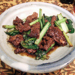 馬来風光美食 - 牛肉と青菜の炒め物