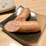 地葉はなれ - 2019.8.  鶏ソーセージ