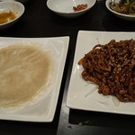 台湾料理 豊徳園 - 豚肉の甘味噌炒め