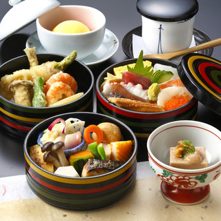 The most popular Bento (boxed lunch) lunch "Kagakomachi"