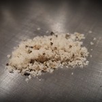 薬研堀 八昌 - バラは焼き塩で食べます♪♪