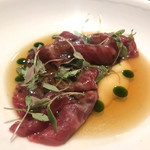 フロリレージュ - サスティナビリティー、牛のカルパッチョ