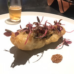 フロリレージュ - 鮎
                                トマトジュースといっしょに