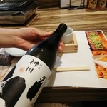 本気焼肉 肉とめし 肉寿司 - 純米　神川
