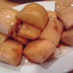 フォーハーツカフェ - 長芋の照り焼き。いくつでも食べられる