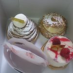 パティスリーシイヤ - お持ち帰りは「2時間」まで。