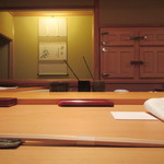 鮨 さかい - 本日はこの席