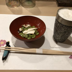 うを徳 - だだちゃ豆と上富良野の松茸