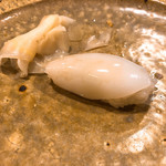 うを徳 - 墨烏賊の赤ちゃんの新いかのにぎり