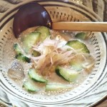 山菜 日和・お茶々 - 鮎の冷や汁