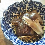 山菜 日和・お茶々 - 鮎の冷や汁セットの付け合わせ