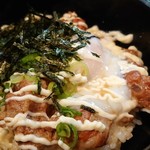 カレーうどんともつ鍋居酒屋の店 晴れ結び - うまとろ丼セット♪