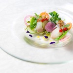 迎賓館ヴィクトリア - 毎月変わるランチ：オードブル３