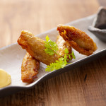 fried chicken skin Gyoza / Dumpling