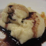 レンゲ - 岩手のヤーコン豚のハム マッシュポテトと バルサミコソースで4