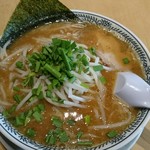 丸源ラーメン - 熟成味噌ラーメン。熟成、何をもって熟成なのだろうか。美味しくいただきましたよー