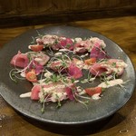 MILLE FIORI - 本マグロのカルパッチョ（￥1400）