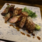 MILLE FIORI - 塩漬け豚バラ肉のグリル ポルケッタ マスタードソース（￥1700）