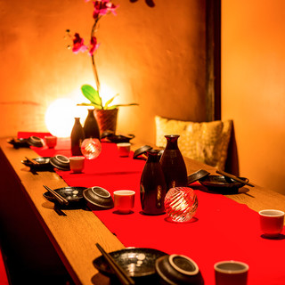 こだわりの完全個室空間で楽しいひと時を♪2名様〜ご案内！