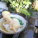 讃岐うどん がもう - ちくわ天とかけうどん（そのまま小）