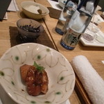 天ぷら新宿つな八 - タコのやわらか煮