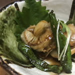 手打蕎麦かとう - 帆立醤油焼き（750円）