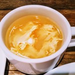 キャトルラパン　神戸三宮 - 卵ふわふわスープ