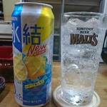 伊勢屋酒店 - 氷結レモンロング。