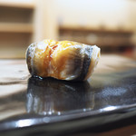 日本橋蛎殻町 すぎた - 穴子の握り（ツメ）