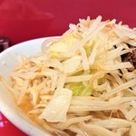 ラーメン二郎 - ヤサイ（そのまま）