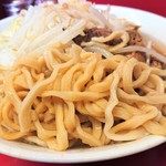 ラーメン二郎 - 麺