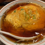 昇龍 - 旦那さんの天津麺。天津は麺より飯だろと思うのはﾜﾀｼだけ？