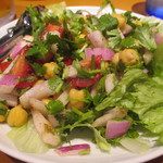 タンドールバル カマル2号 - ひよこ豆のサラダ（600円）