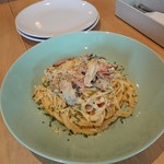 源流レストラン - 小菅きのこのクリームパスタ