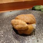 天寿し - 赤ウニ