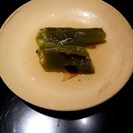 にい留 - 万願寺唐辛子の煮浸し