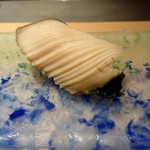 にい留 - 蒸し鮑のにぎり