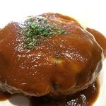 アロッサ - チーズハンバーグ　アップ